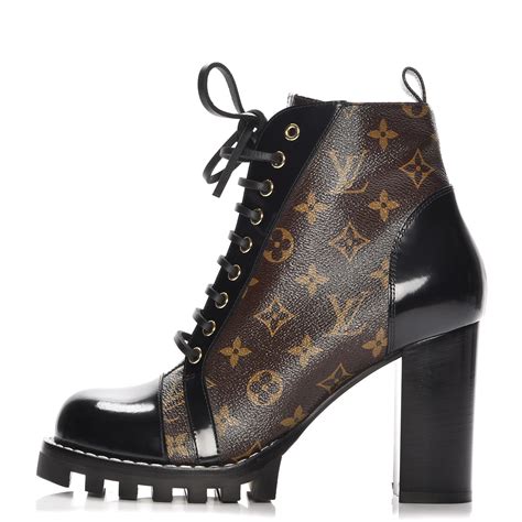 louis vuitton leather ankle boots